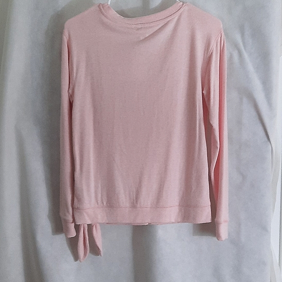 J Crew  long sleeve side tie top NWT - Picture 4 of 4